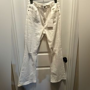Kancan petite high rise flare jeans